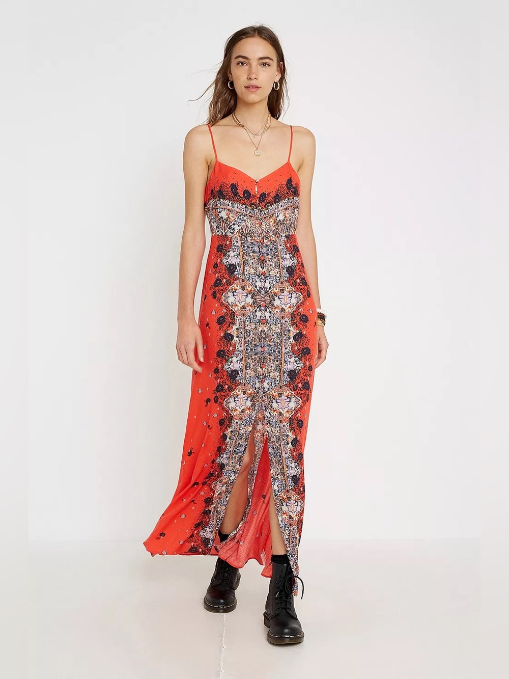 Free People Morning Song Printed Maxi Dress - Picture 3 of 16
